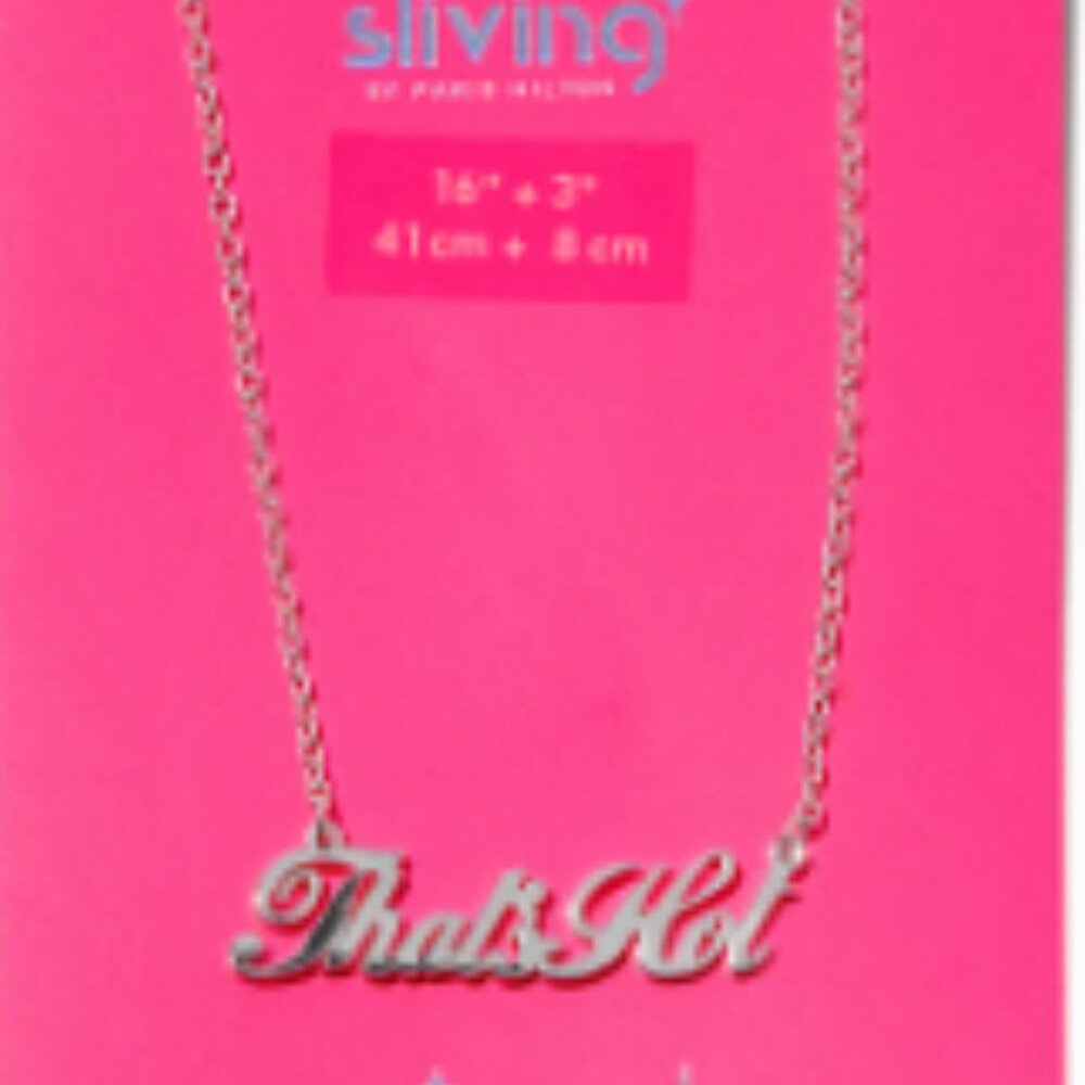 That's Hot Necklace by Paris Hilton x Claire's